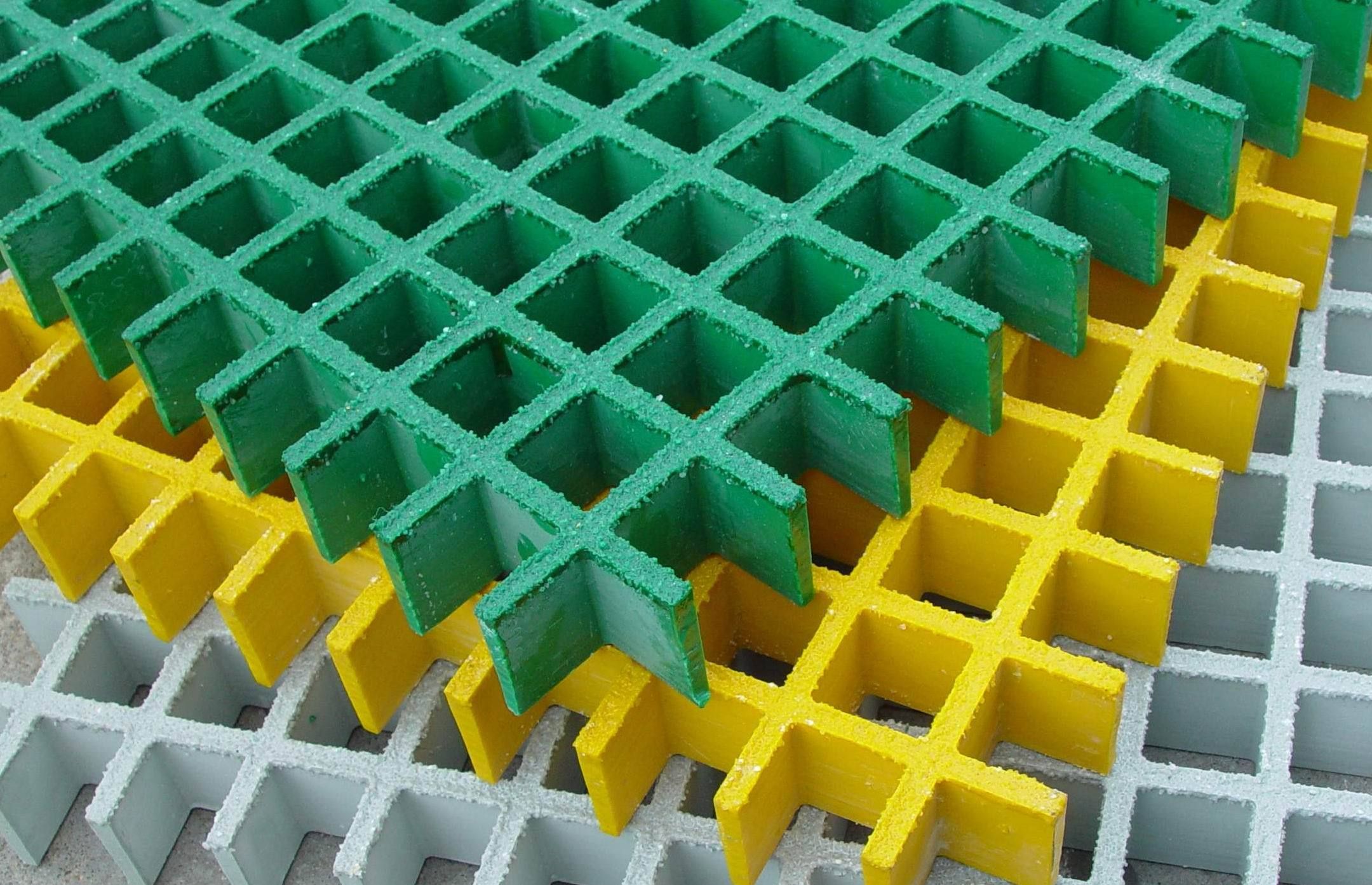 Production process of fiberglass grating