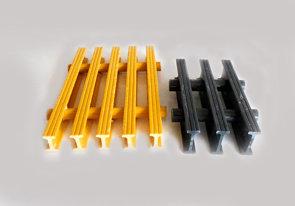 High strength fiberglass extruded grating